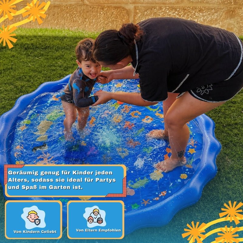 Wasserspielmatte - Spaßig und lehrreich