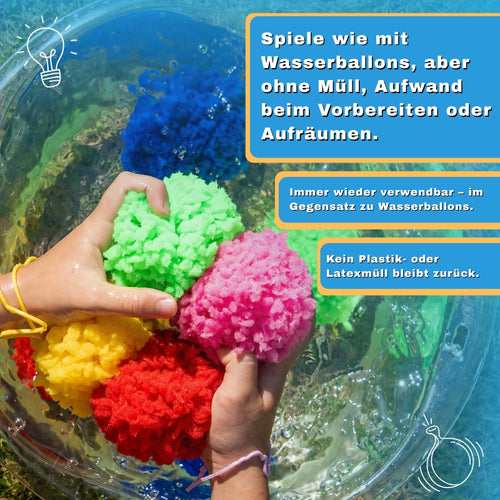 Wiederverwendbare Wasser-Schwammbälle für Kinder