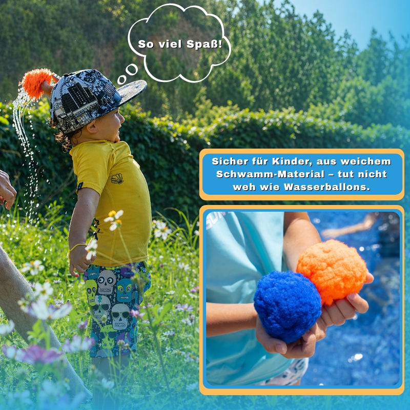 Wiederverwendbare Wasser-Schwammbälle für Kinder