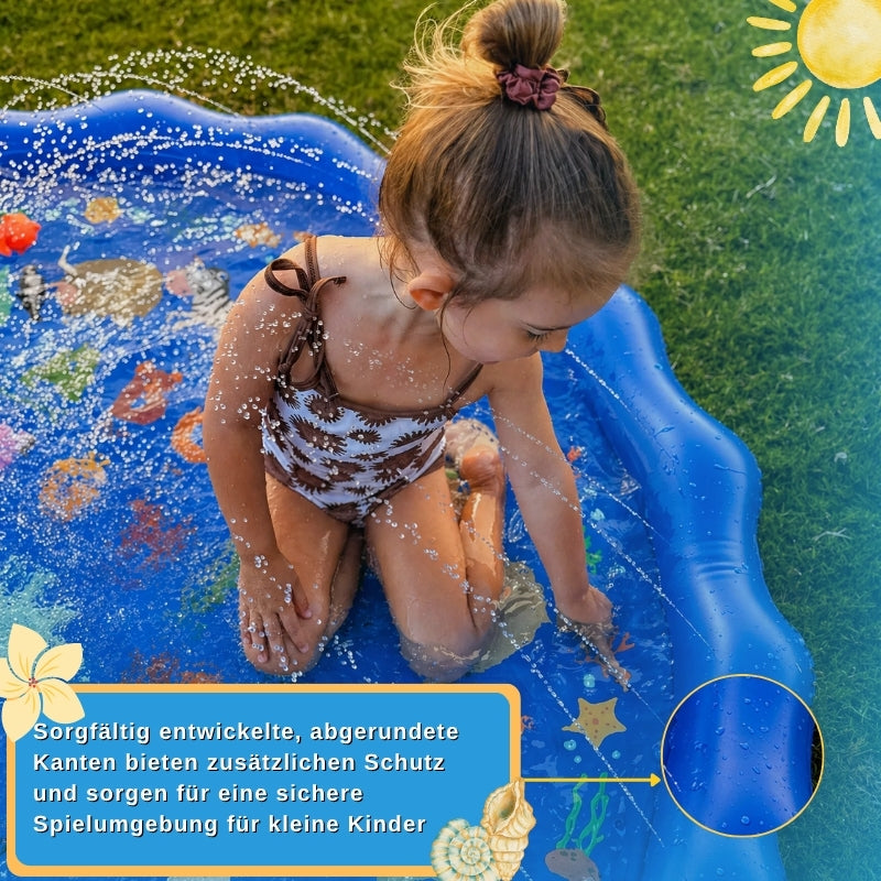 Wasserspielmatte - Spaßig und lehrreich